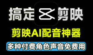 免费Ai配音工具！支持多人物角色多语言配音，剪映AI配音神器免费文字转语音工具，亲测可用！-一坨资源网