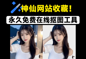 30张图一键秒抠出!官方宣称:永久免费,在线批量抠图换背景工具,神仙网站,建议收藏~-一坨资源网
